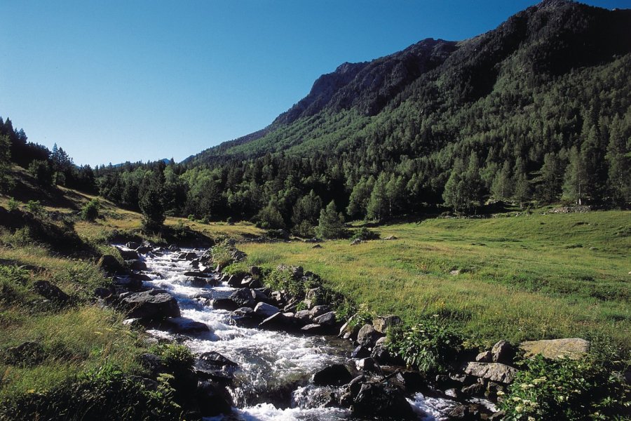 Rivière du Val de Madriu Ministère du Tourisme du Gouvernement d'Andorre