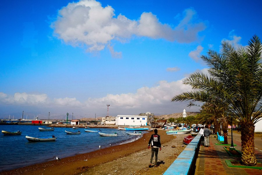 Front de mer à Tadjourah. Sophie ROCHERIEUX