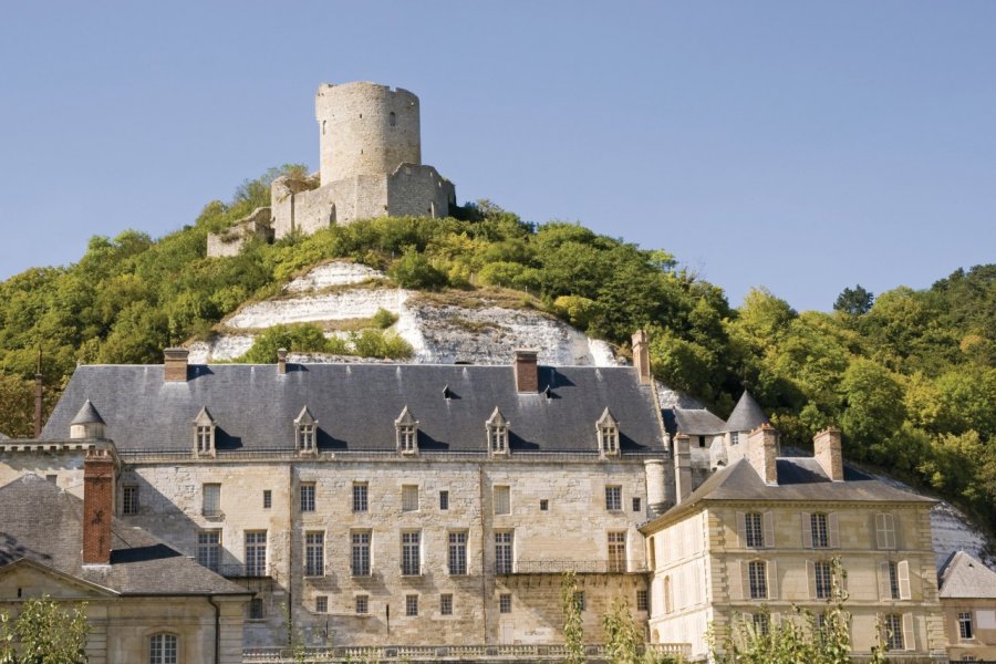 Le château de La Roche-Guyon Philophoto - Fotolia