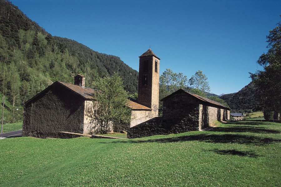 Église Sant Marti de la Cortinada Ministère du Tourisme du Gouvernement d'Andorre
