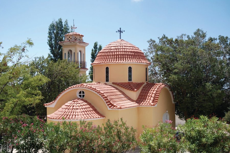 Ancient monasthère orthodoxe de Chios. Cunfek - iStockphoto