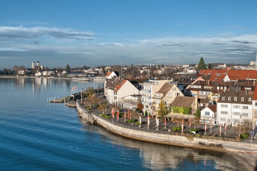 Architecture médiévale à Friedrichshafen. CristinaMuraca - Shutterstock.com