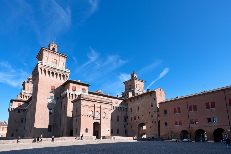 Le château d'Este, Ferrara. Vvvoe - Shutterstock.com