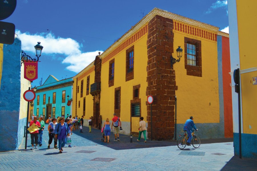 Les belles bâtisses colorées de San Cristóbal de La Laguna. Carine KREB