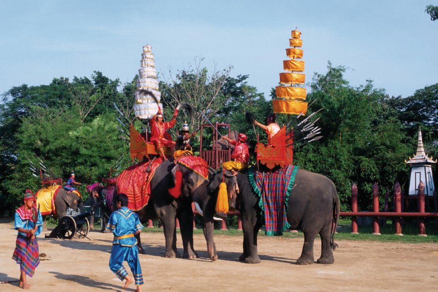 Samphran Elephant Ground & Zoo. Mickael David - Author's Image