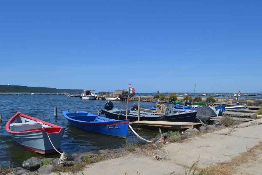 Le charmant petit port de pêche de Marceddi. Camille RENEVOT