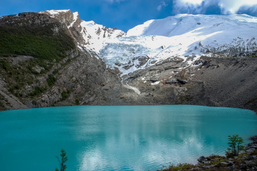 LAGUNA DEL DESIERTO ET GLACIAR HUEMUL