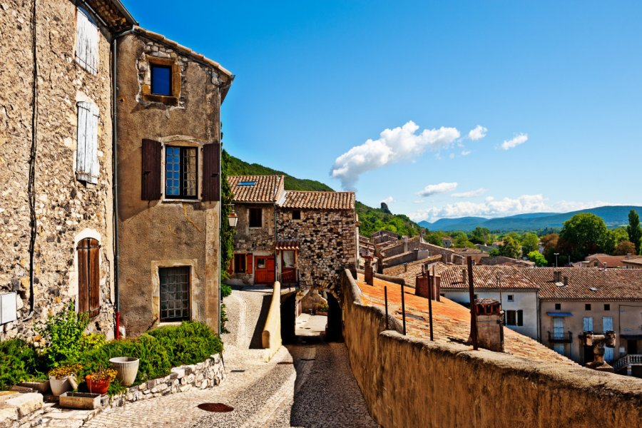 Le village de Rochemaure. hermitis - Shutterstock.com