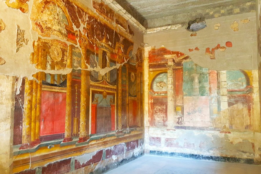SCAVI ARCHEOLOGICI DI OPLONTIS - VILLA DI POPPEA
