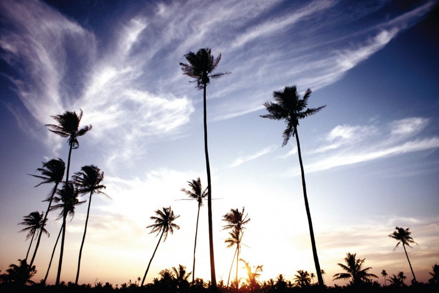 Coucher de soleil à Batticaloa. Alamer - Iconotec