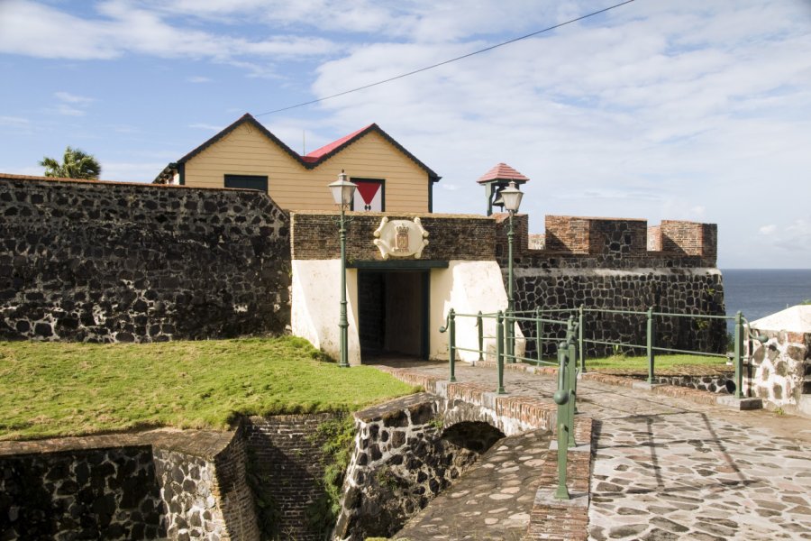 Fort d'Oranjestad, Saint-Eustache. robert lerich