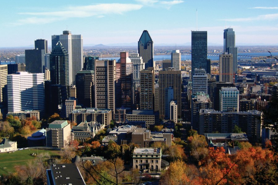 Vue du centre-ville de Montréal. Alphonse Tran - Shutterstock.com