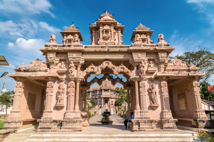 Borij Derasar, temple jaïn à Gandhinagar. Leonid Andronov - Shutterstock.com