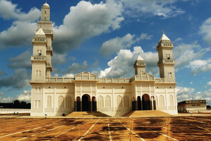 La grande mosquée de Yamoussoukro. Elodie VERMEIL