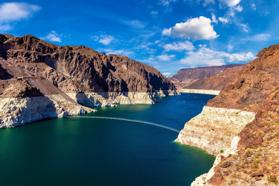 Le lac Mead dont le niveau ne cesse de baisser au fil des années. Sergii Figurnyi - Shutterstock.Com