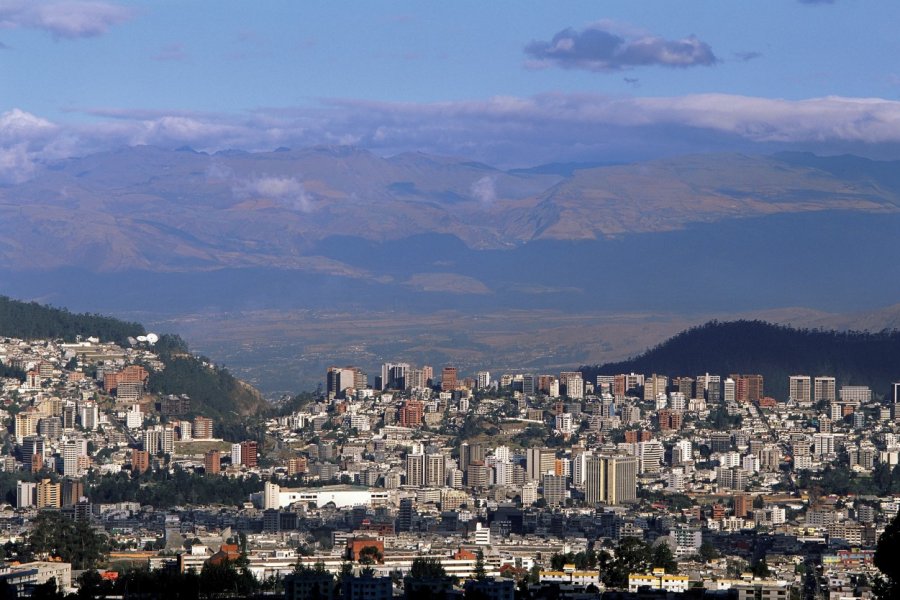 Vue générale de Quito. Author's Image