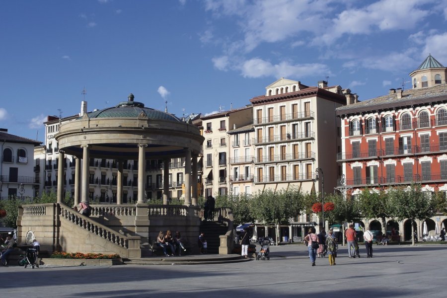 Plaza del Castillo. Senensc - Fotolia