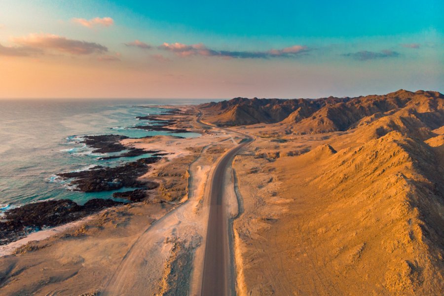 L'île de Masirah offre des paysages somptueux. Thomas Bartelds - Shutterstok.com