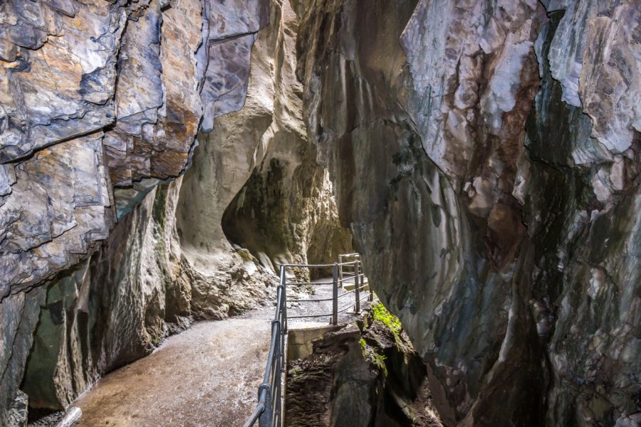 GORGES DU GLACIER DE ROSENLAUI