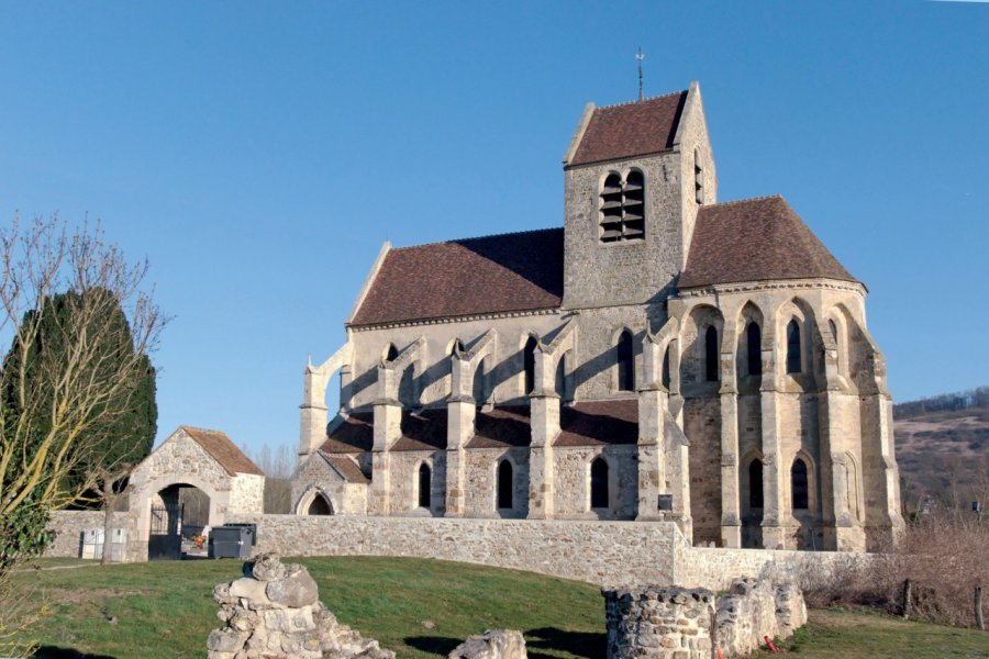 L'église gothique de Mézy-Moulins. JPDUBURCQ - FOTOLIA