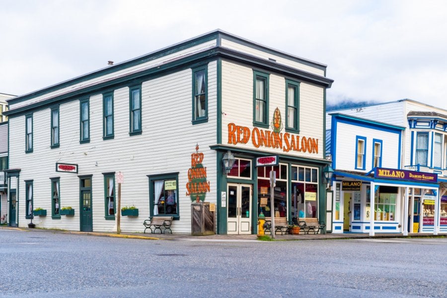 THE RED ONION SALOON