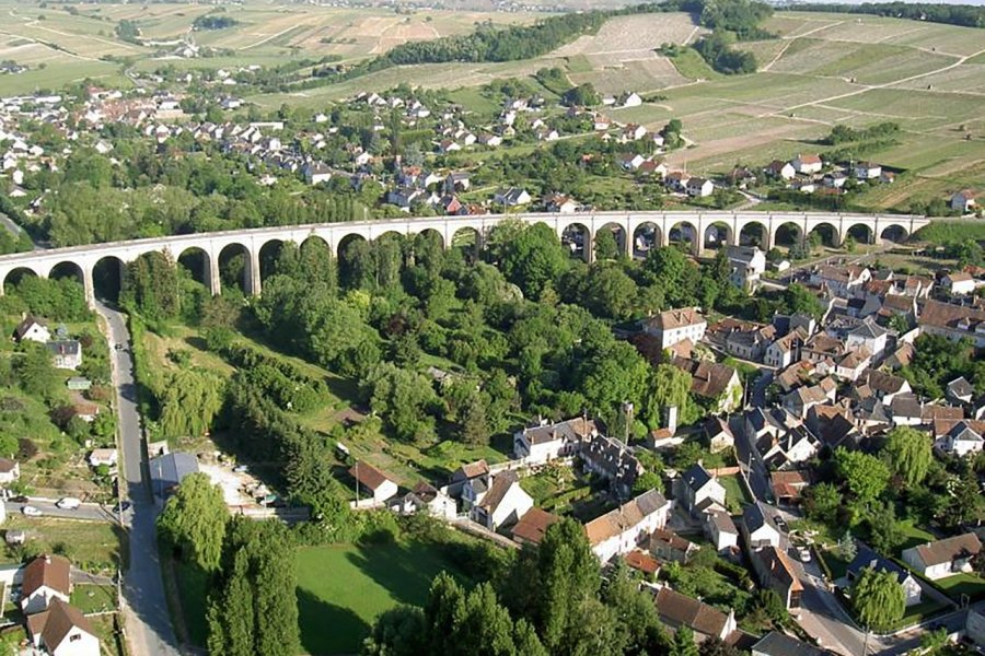Le Viaduc de Saint-Satur. Station Verte