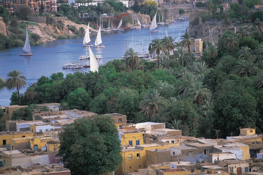 Assouan, la partie nubienne de l'Egypte. Tom Pepeira - Iconotec