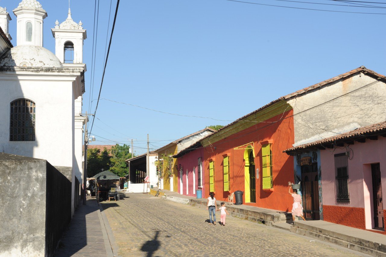 Le village colonial de Suchitoto.