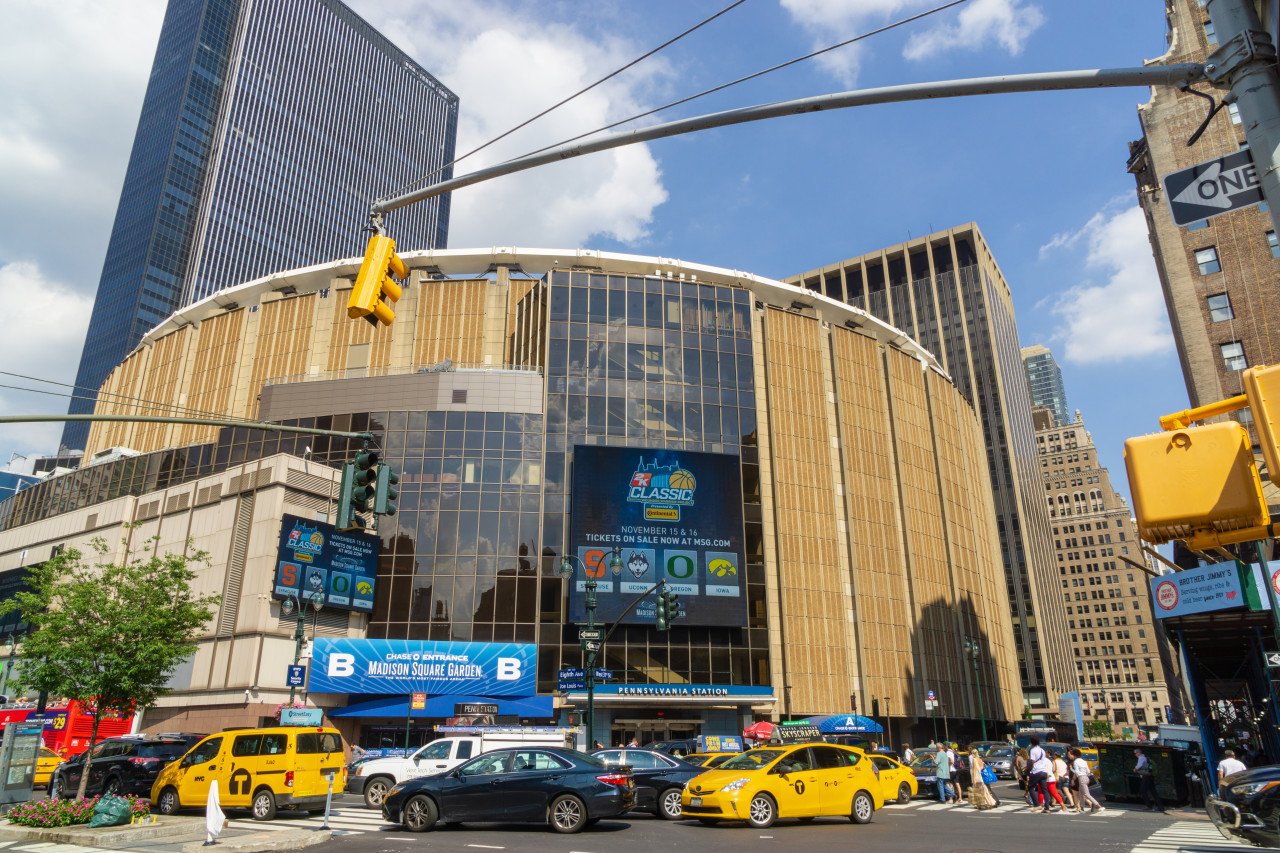 Madison Square Garden.