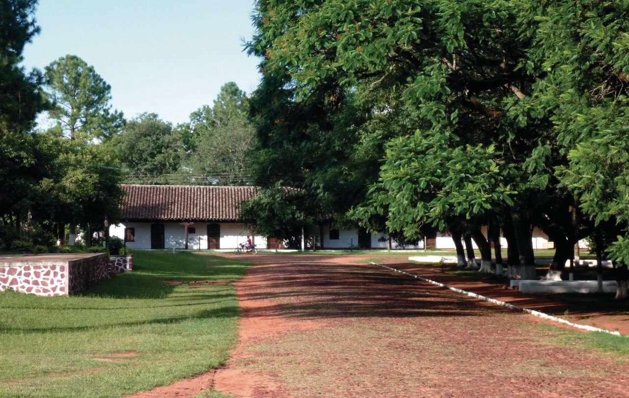 Le village paisible de Santa María de Fé.