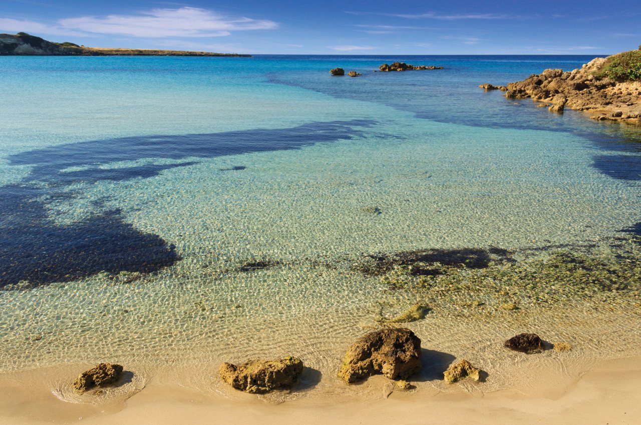 Plage de Marina di Pulsano à Taranto.