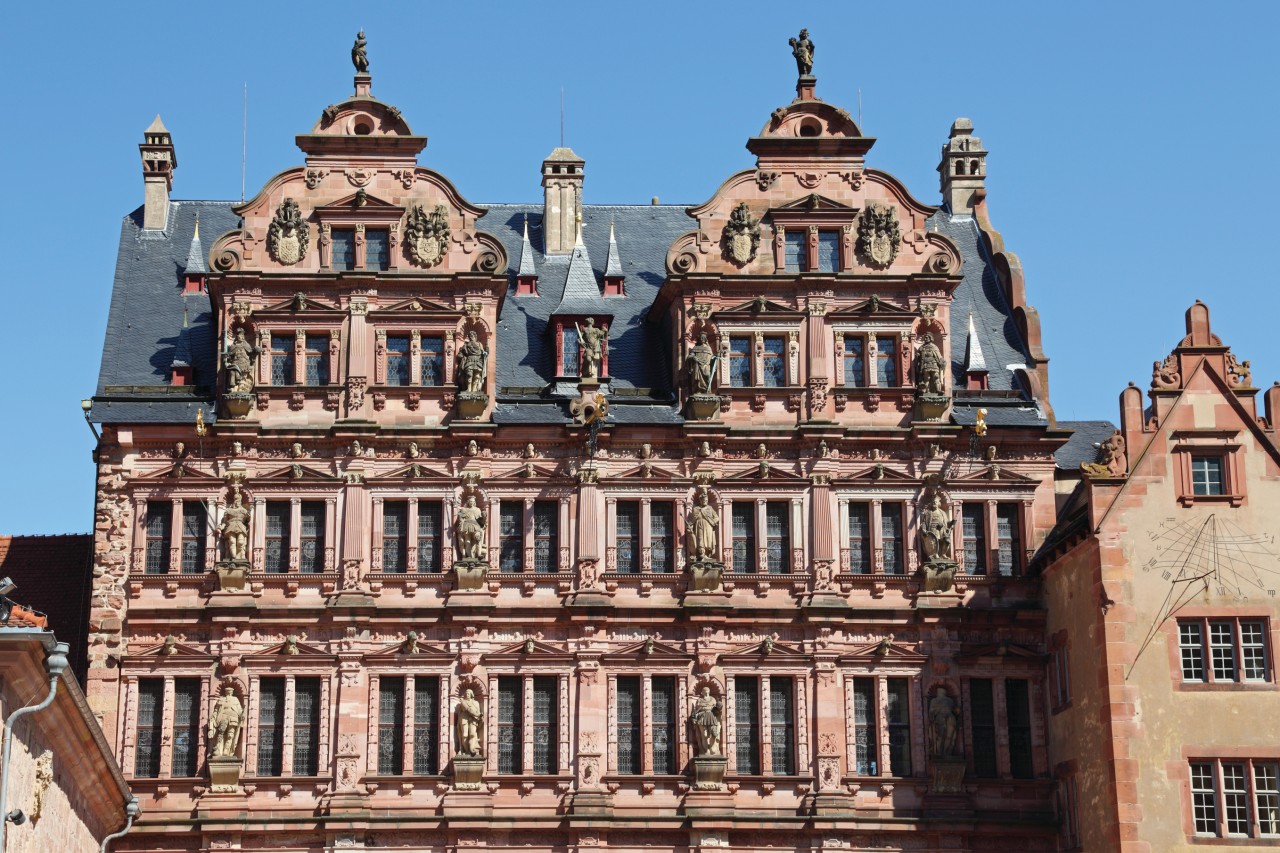 Le château de Heidelberg.