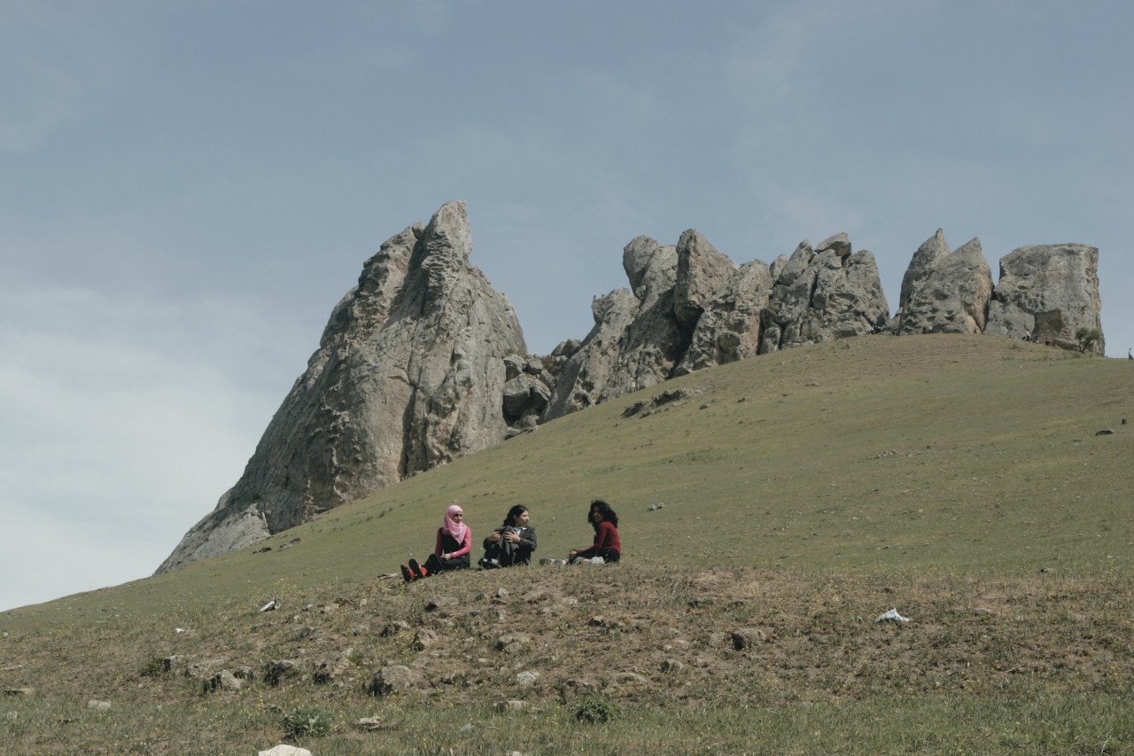 Ascension du Besh Barmaq.