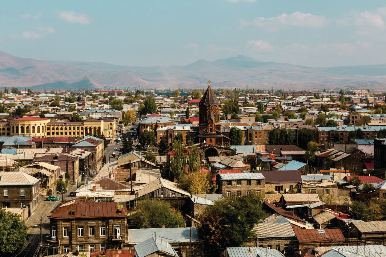 Vue sur Gyumri.