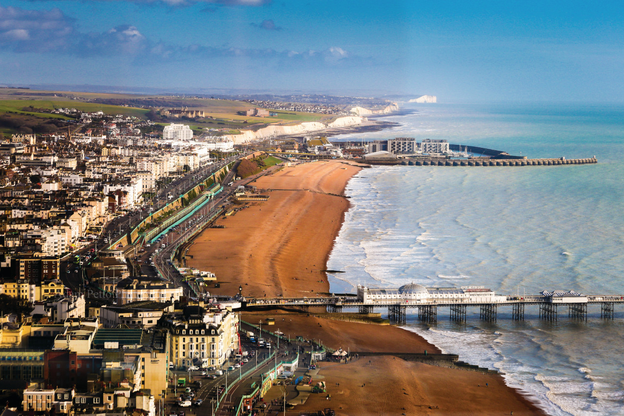 Vue de Brighton.