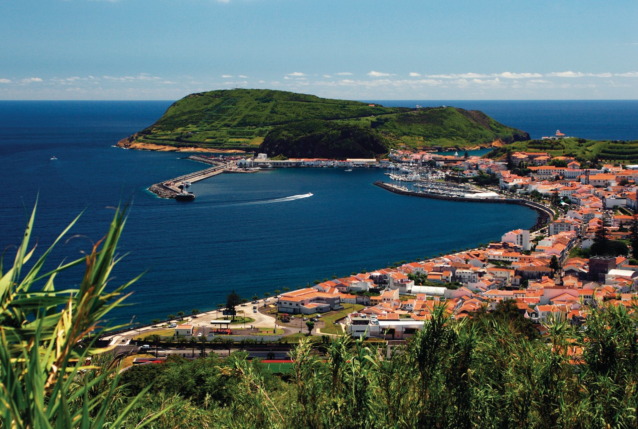 Port de Horta, île de Faial.