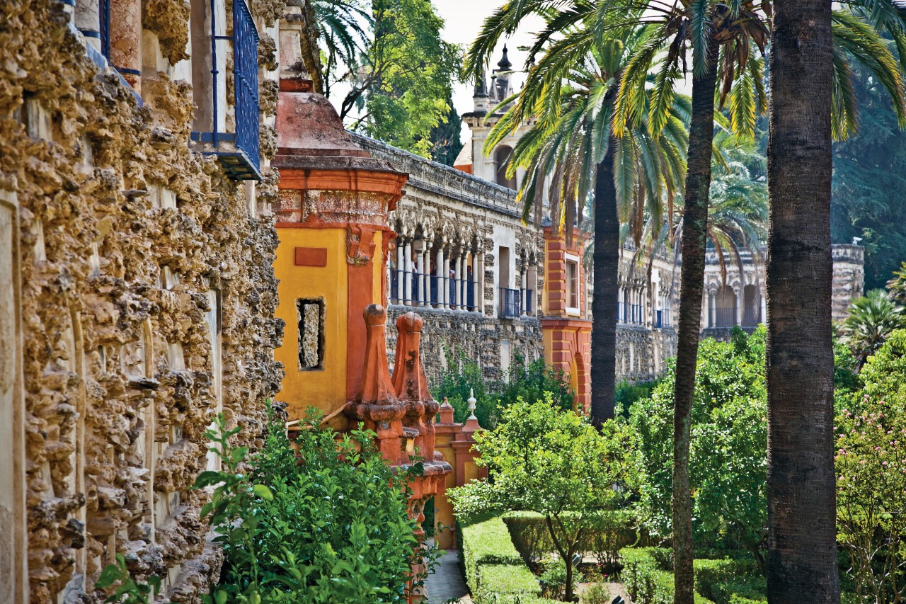 <p>Jardins de los Reales Alcázares.</p>