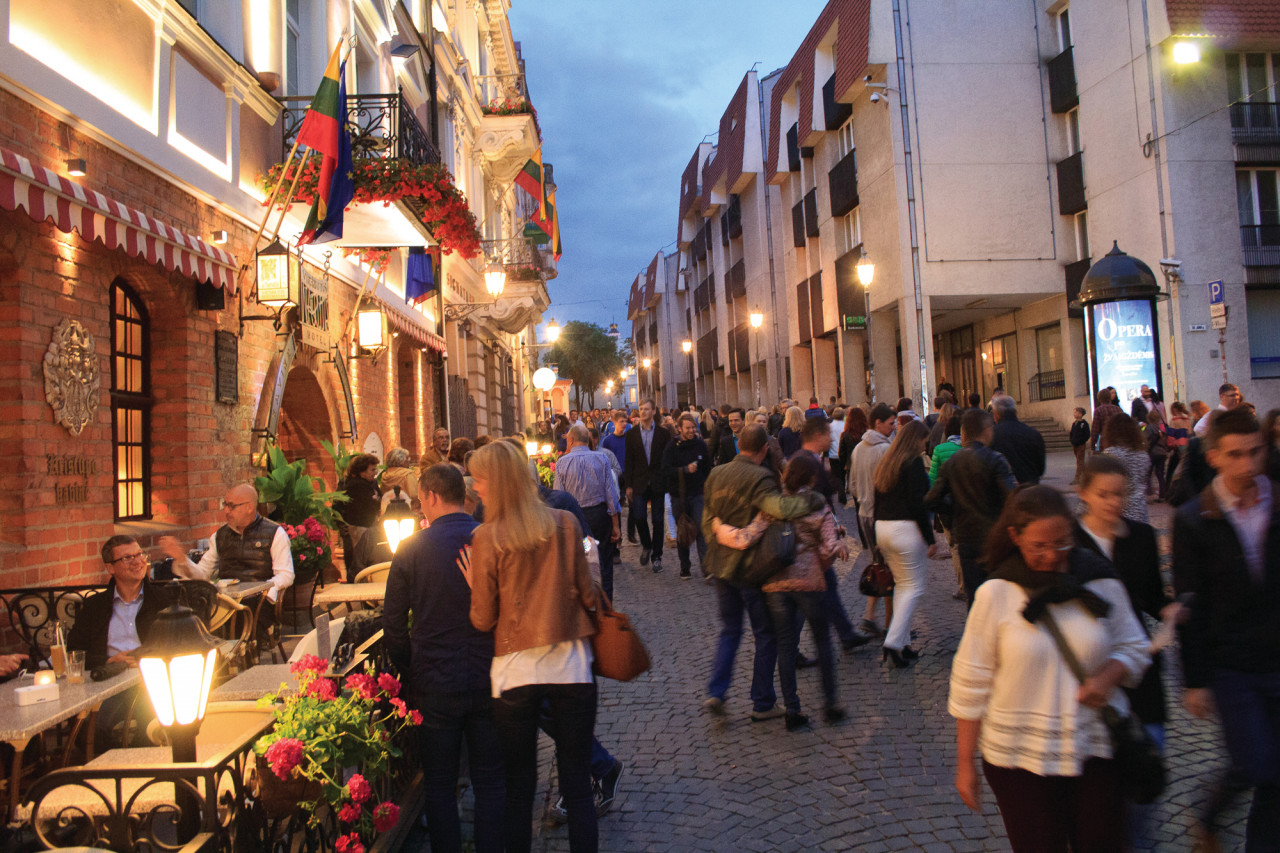 Rue Pilies, Vilnius.