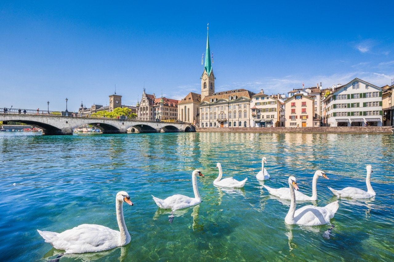 La Limmat à Zürich.