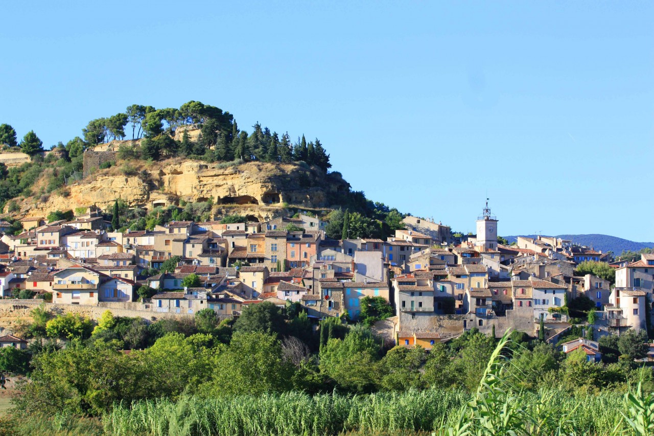 Vue sur Cadenet.