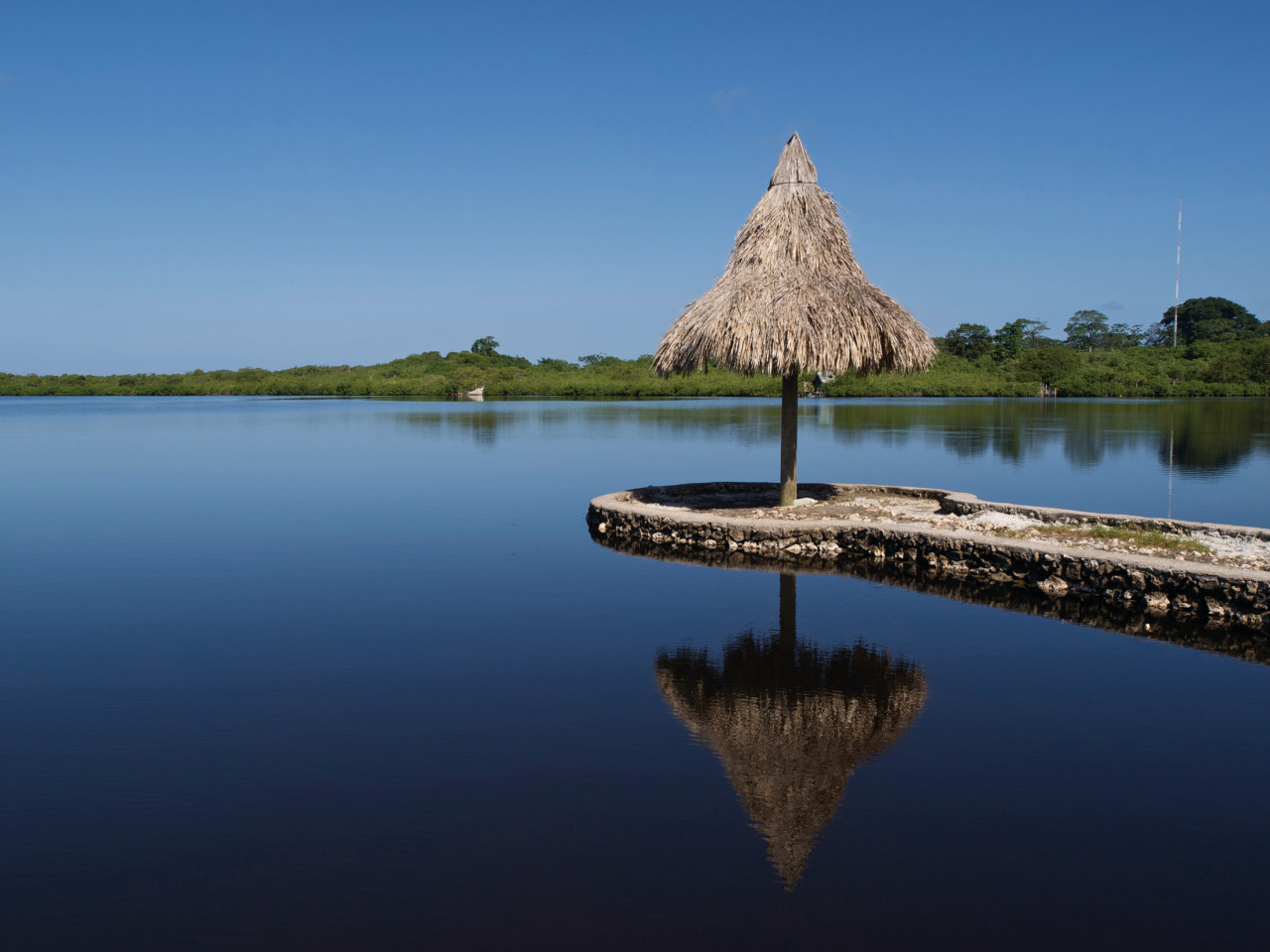 Lagon de la Isla de Utila.