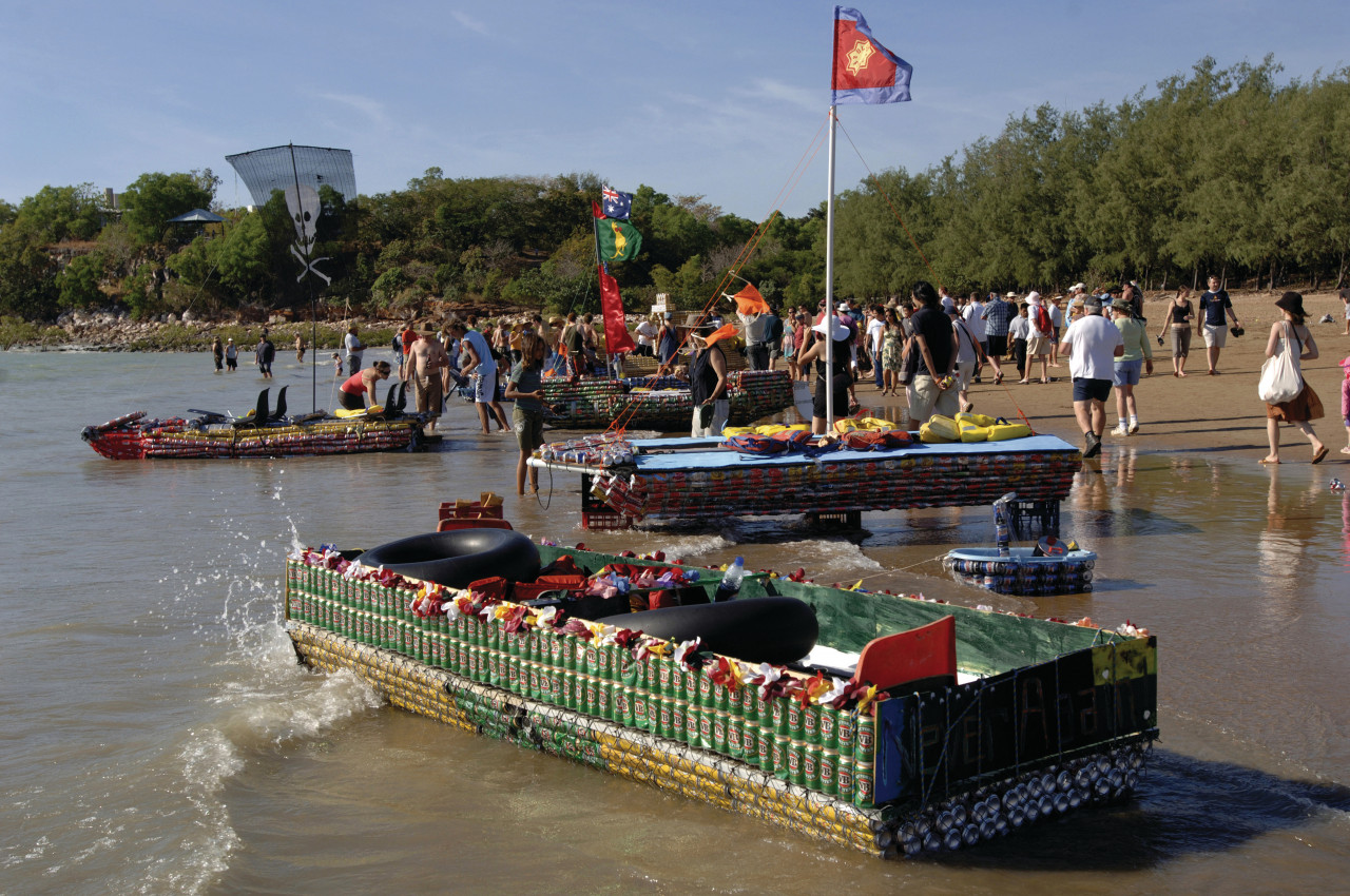 Beer Can Regatta.