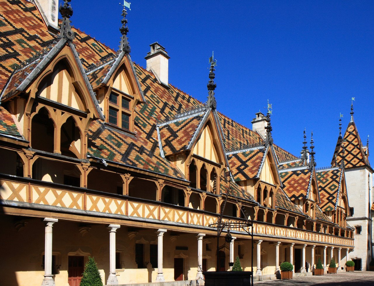 Les hospices de Beaune.