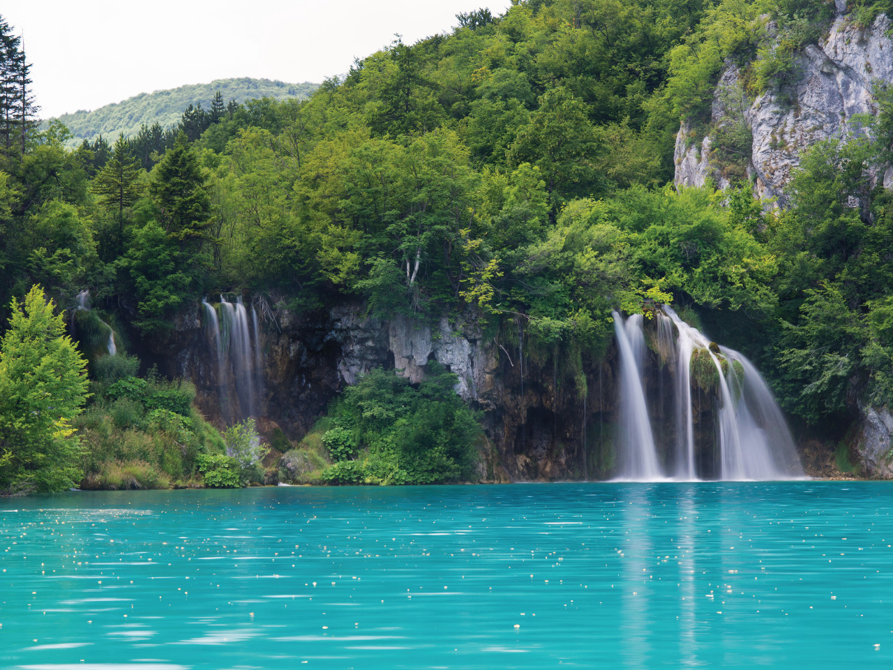 Parc national des lacs de Plitvice.