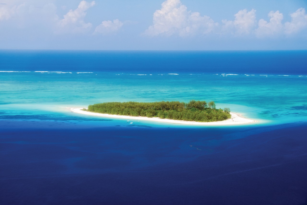 La petite île de Mnemba.