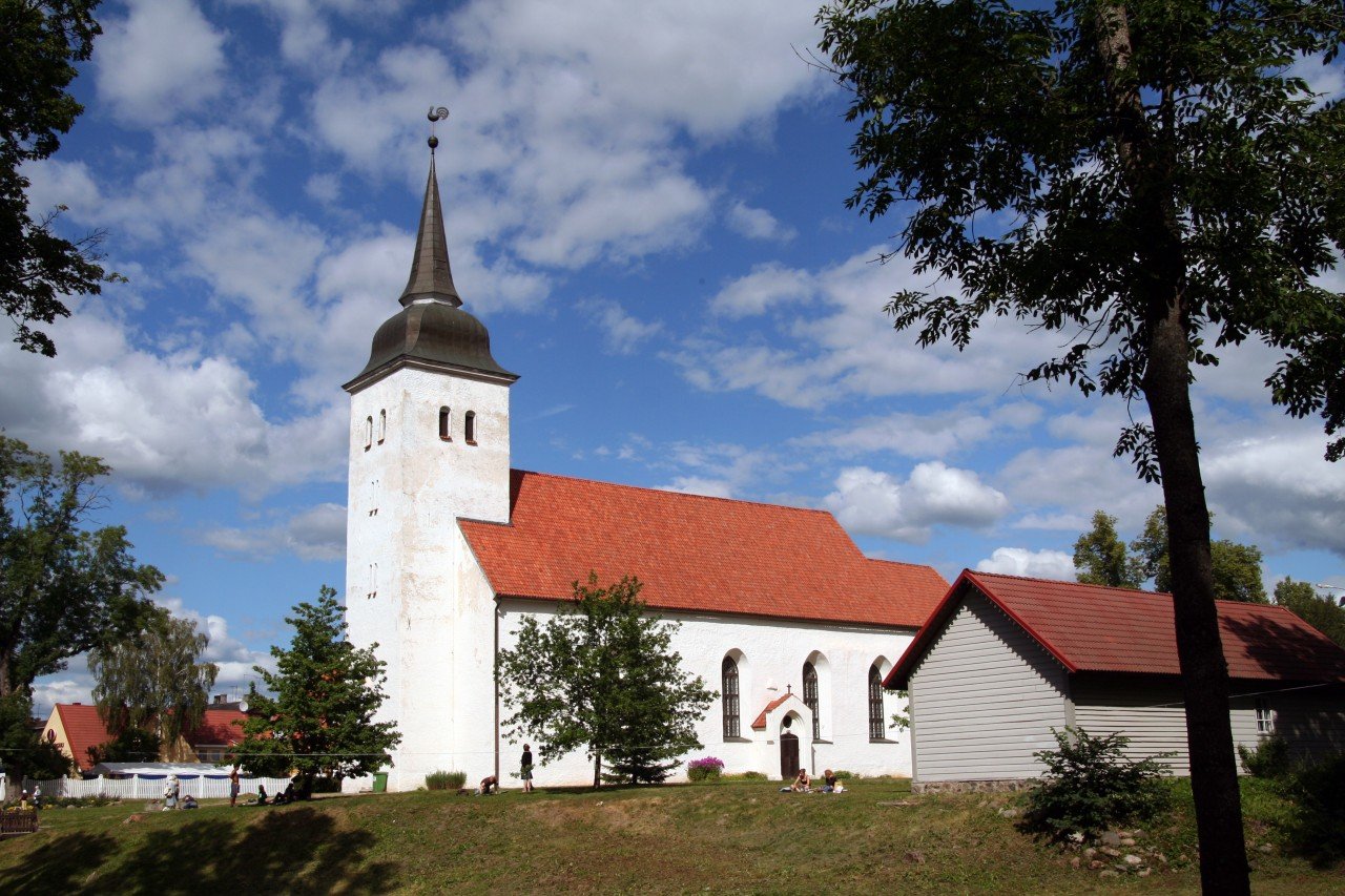 Eglise Saint-Jean, à Viljandi.