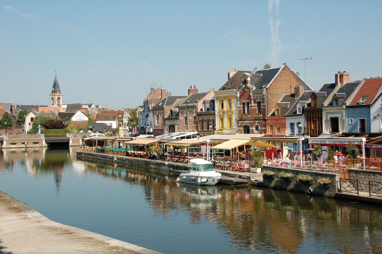 Le quai Bélu - Amiens.