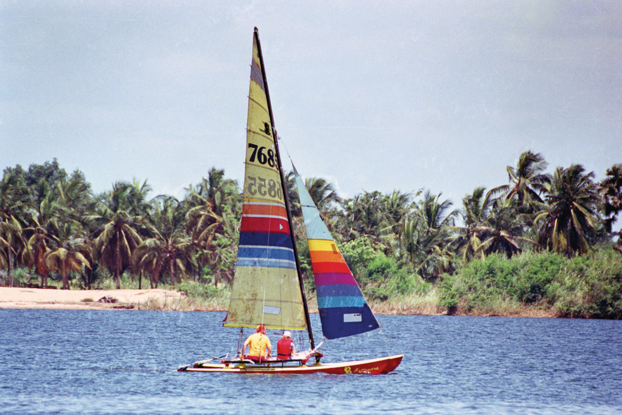 Sports nautiques à Ada.