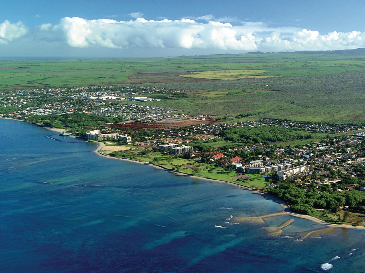 Survol de Kihei.