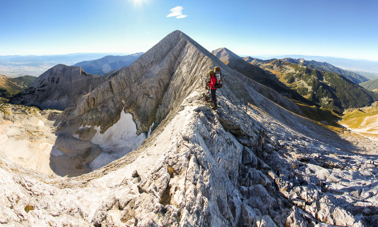 Randonnée sur la crête de Koncheto, parc national de Pirin.